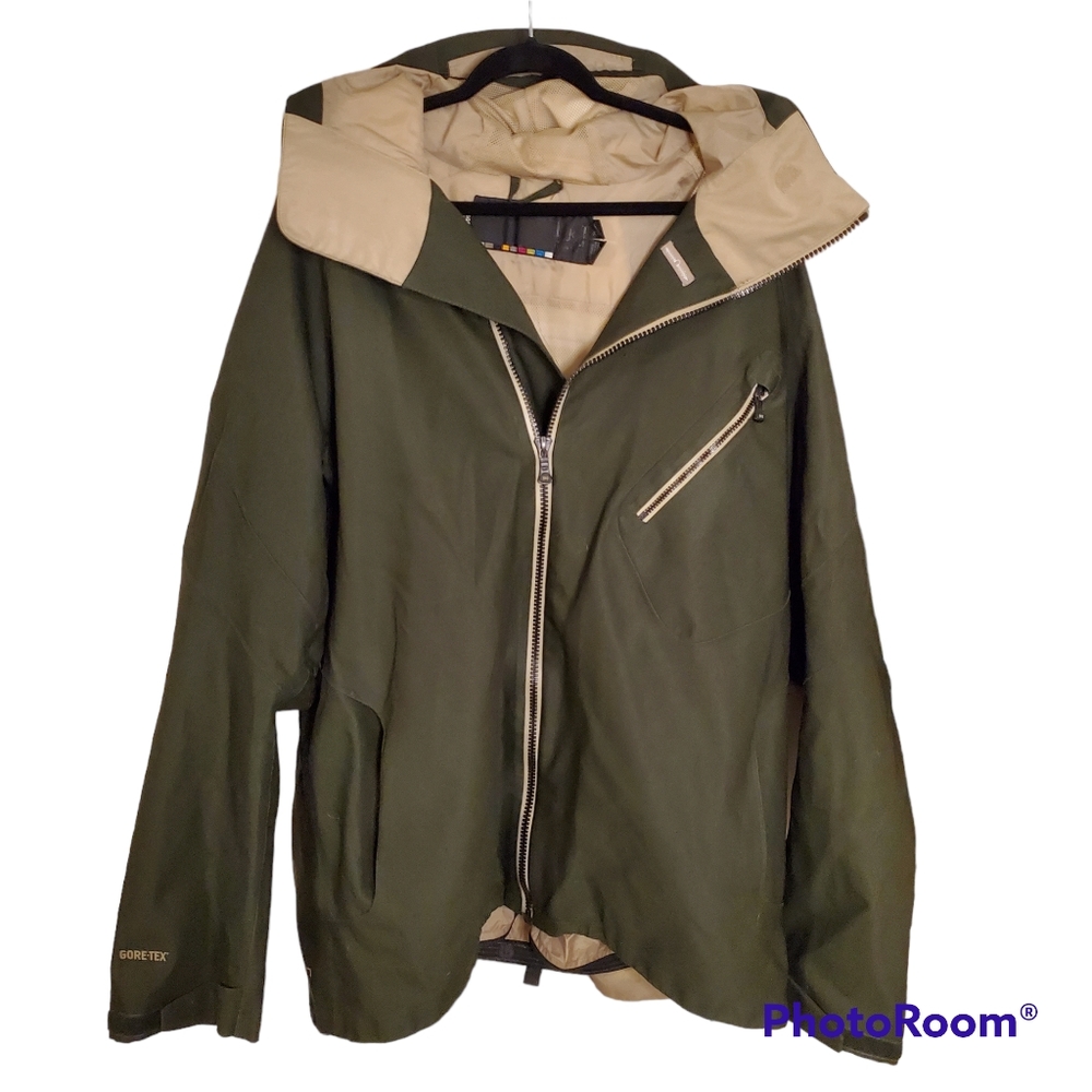 Men's Burton [ak] Gore-Tex Jacket XXL Forest Green Worn Once